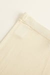 SWAYING/KNIT threaded leg straight pants SW24SS3B45 tooth white